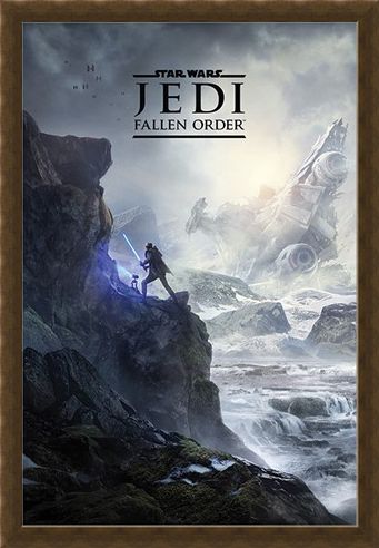 Framed Framed Jedi Fallen Order - Star Wars