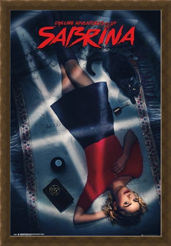 Framed Framed A Witch And Her Familiar - The Chilling Adventures Of Sabrina