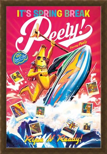 Framed Framed Spring Break Peely - Fortnite