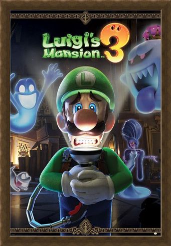 Framed Framed You're In For A Fright - Luigi's Mansion 3