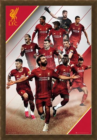 Framed Framed Players 19-20 - Liverpool