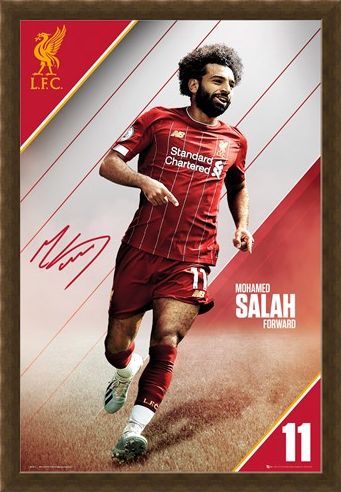 Framed Framed Salah 19-20 - Liverpool FC