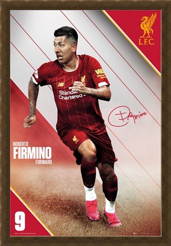 Framed Framed Firmino 19-20 - Liverpool