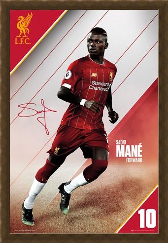 Framed Framed Mane 19-20 - Liverpool