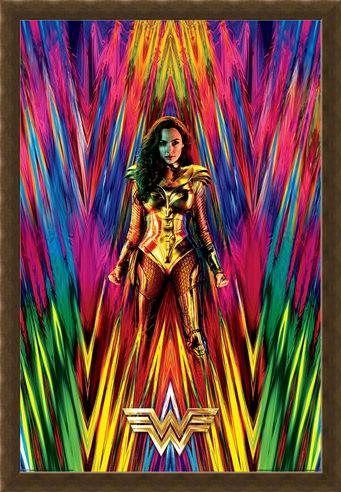 Framed Framed Neon Static - Wonder Woman 1984