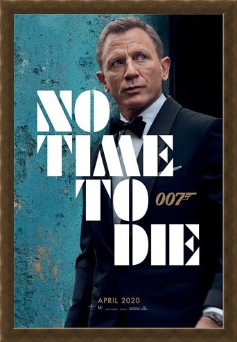 Framed Framed No Time To Die - Azure Teaser - James Bond