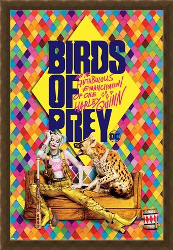 Framed Framed Harley's Hyena - Birds Of Prey