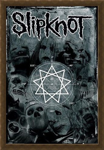 Framed Framed Pentagram - Slipknot