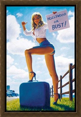 Framed Framed Hollywood or Bust - Greg Hildebrandt
