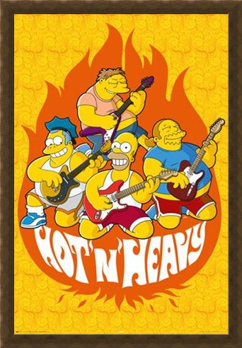 Framed Framed Hot and Heavy - The Simpsons