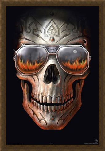 Framed Framed Hellfire - Anne Stokes