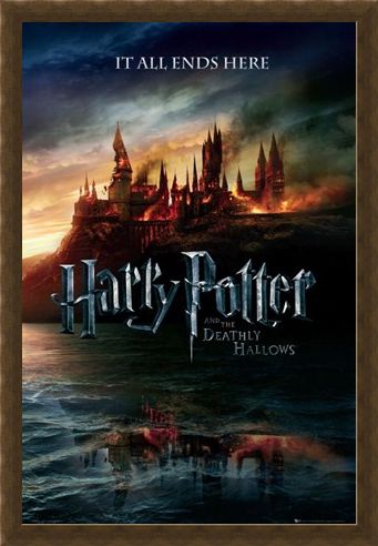 Framed Framed The End of an Era - Harry Potter and The Deathly Hallows