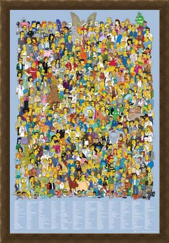 Framed Framed The Simpsons Cast 2012 - The Simpsons