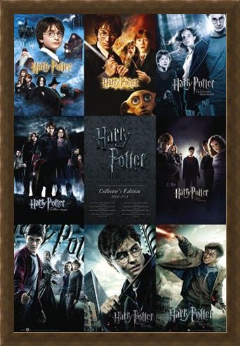 Framed Framed From Boy to Wizard - The Complete Harry Potter
