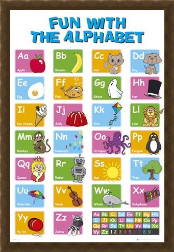 Framed Framed Learn the Alphabet - Educational Letter Fun