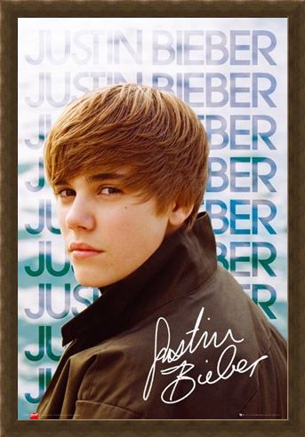Framed Framed Sidewards Glance - Justin Bieber