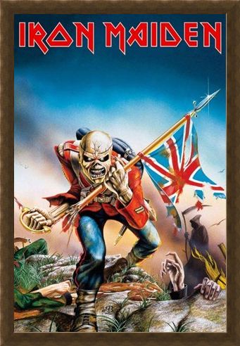 Framed Framed Trooper - Iron Maiden