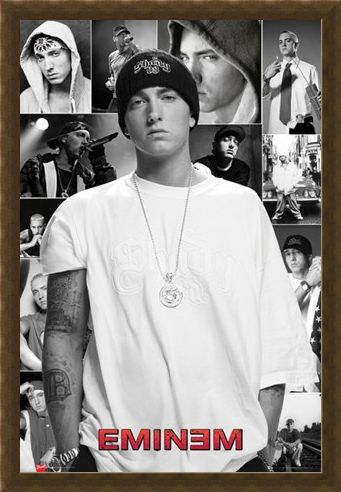 Framed Framed Slim Shady Collage - Eminem
