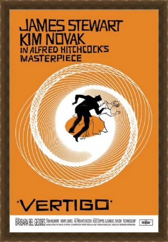 Framed Framed Alfred Hitchcock Masterpiece - Vertigo