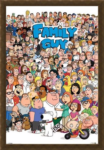 Framed Framed Character Compilation - Family Guy