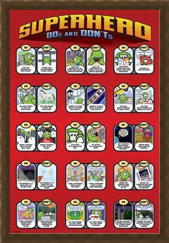 Framed Framed Superhero Do's and Don'ts - Rules of a Hero