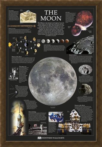 Framed Framed The Moon - Dorling Kindersley
