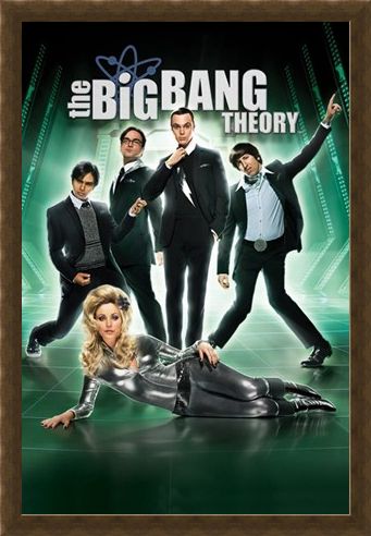 Framed Framed Barbarella - The Big Bang Theory