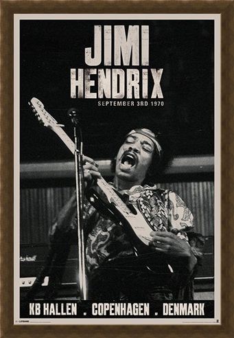 Framed Framed Live in Copenhagen - Jimi Hendrix