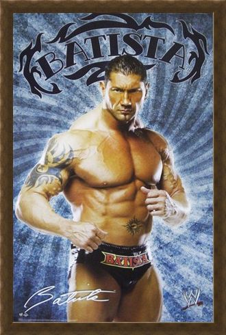 Framed Framed Batista - WWE