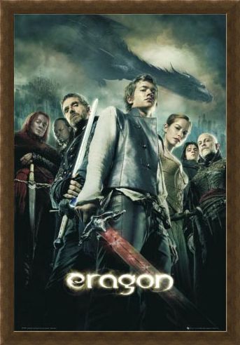 Framed Framed Eragon Movie One Sheet - Eragon