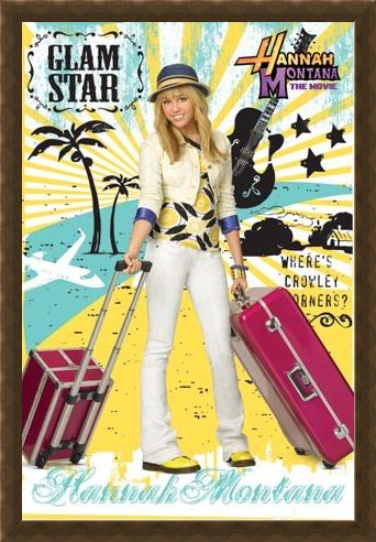 Framed Framed Glam Star - Hannah Montana: The Movie