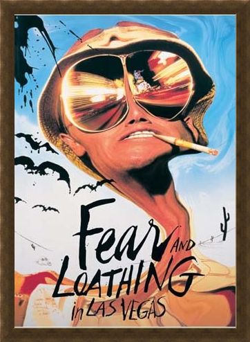 Framed Framed Johnny Depp - Fear & Loathing in Las Vegas