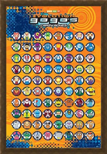 Framed Framed Gogo's Crazy Bones - Magic Box Int.