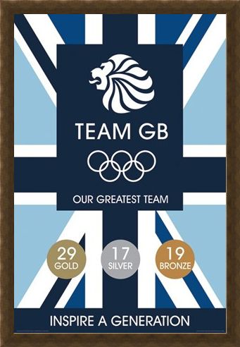 Framed Framed Inspire a Generation - Team GB - London 2012