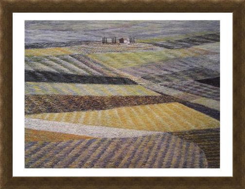 Framed Framed Tuscany No 3 - Stelio Scamanga