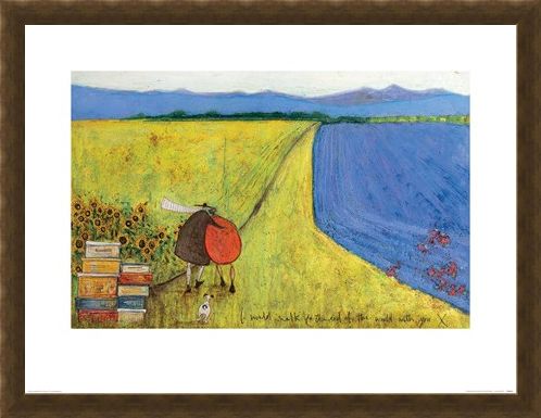 Framed Framed I Would Walk To The End Of The World With You - Sam Toft
