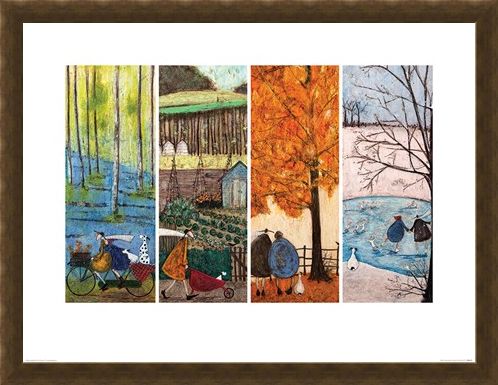 Framed Framed Which Is Your Favourite Season? - Sam Toft