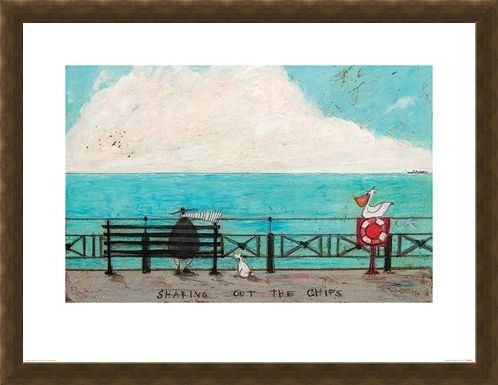 Framed Framed Sharing Out The Chips - Sam Toft