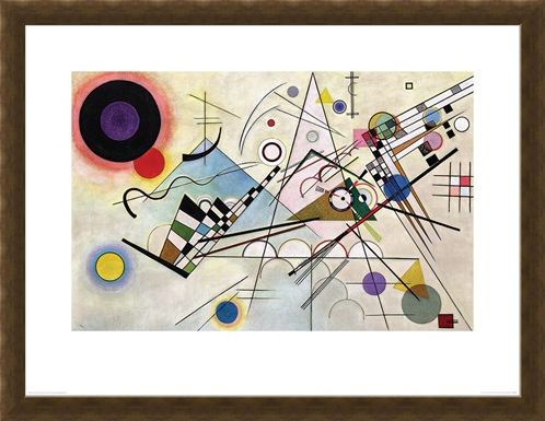 Framed Framed Composition VIII - Wassily Kandinsky