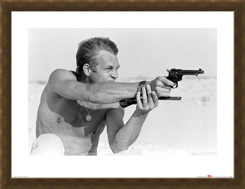 Framed Framed Steve McQueen - Pistols - Time Life