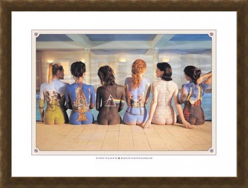 Framed Framed Back Catalogue Campaign Poster - Pink Floyd