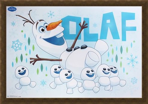 Framed Framed Olaf - Frozen Fever