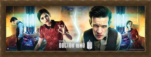 Framed Framed The Centre Of The Tardis - Dr Who