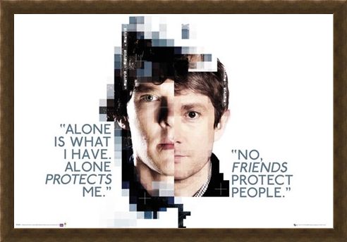 Framed Framed Alone Is What I Have - Sherlock