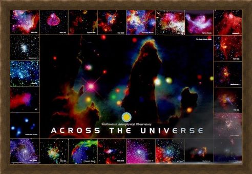 Framed Framed An Unknown World - Across The Universe