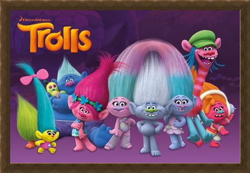 Framed Framed Meet The Trolls! - Trolls Characters