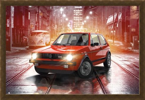 Framed Framed Iconic MK1 - VW Golf GTI