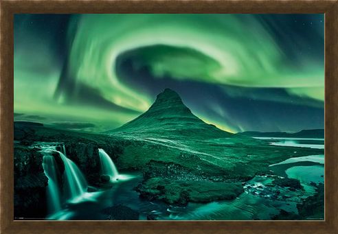 Framed Framed The Northern Lights - Aurora Borealis