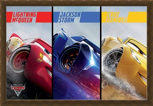 Framed Framed Split - Cars 3