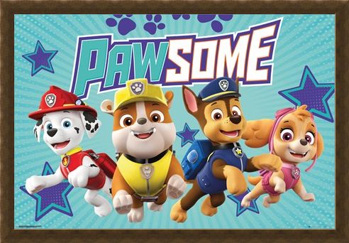 Framed Framed Pawsome - Paw Patrol